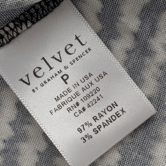 VELVET BY GRAHAM & SPENCER Chevron Maxi Dress S - Picture 6 of 7